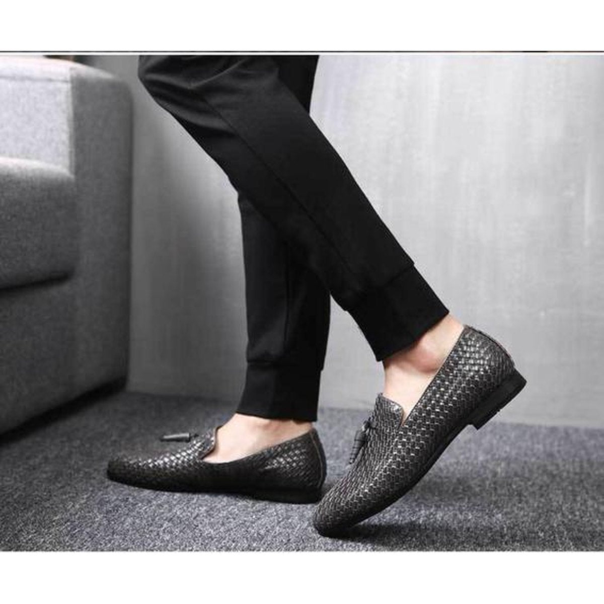 Men's Woven Loafers