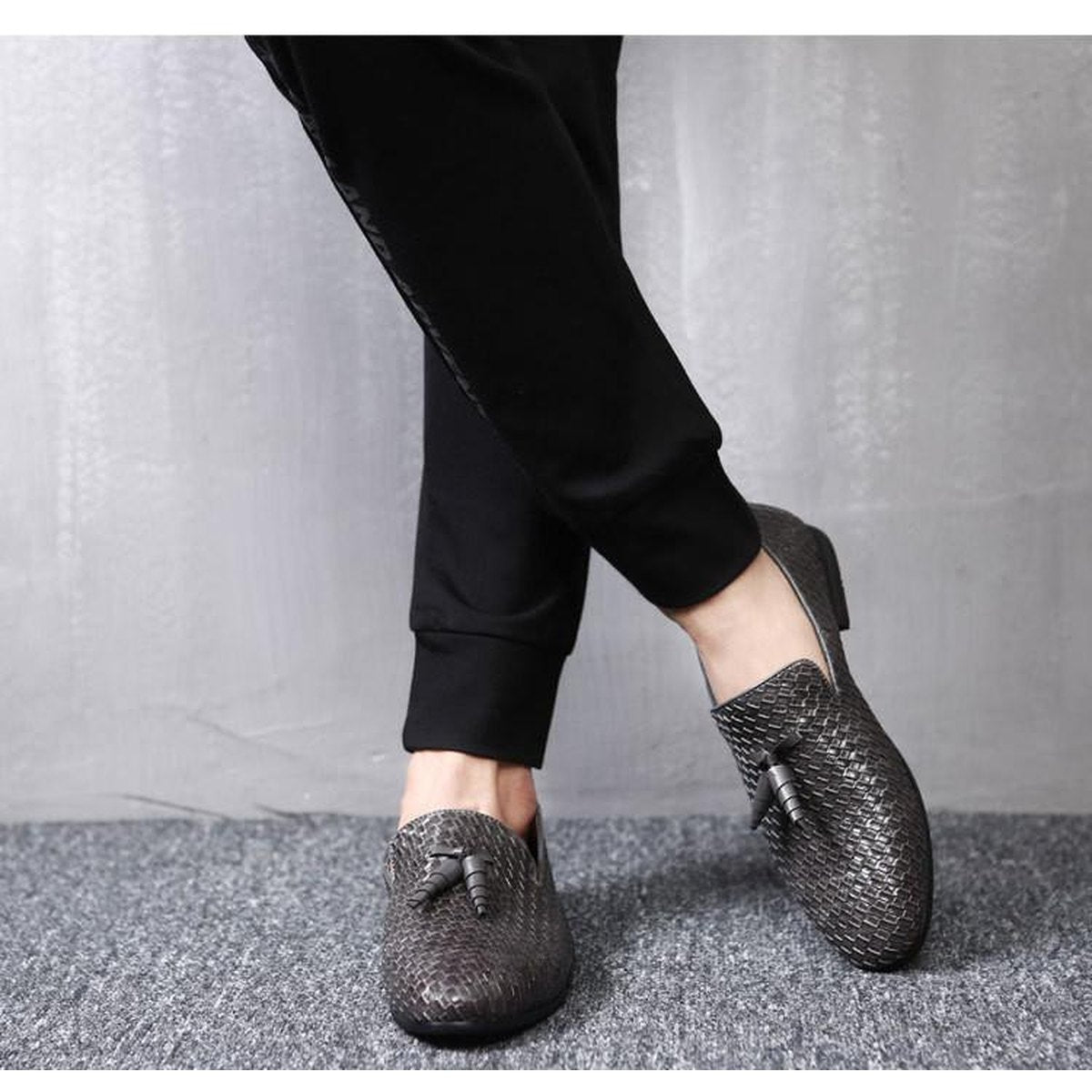 Men's Woven Loafers