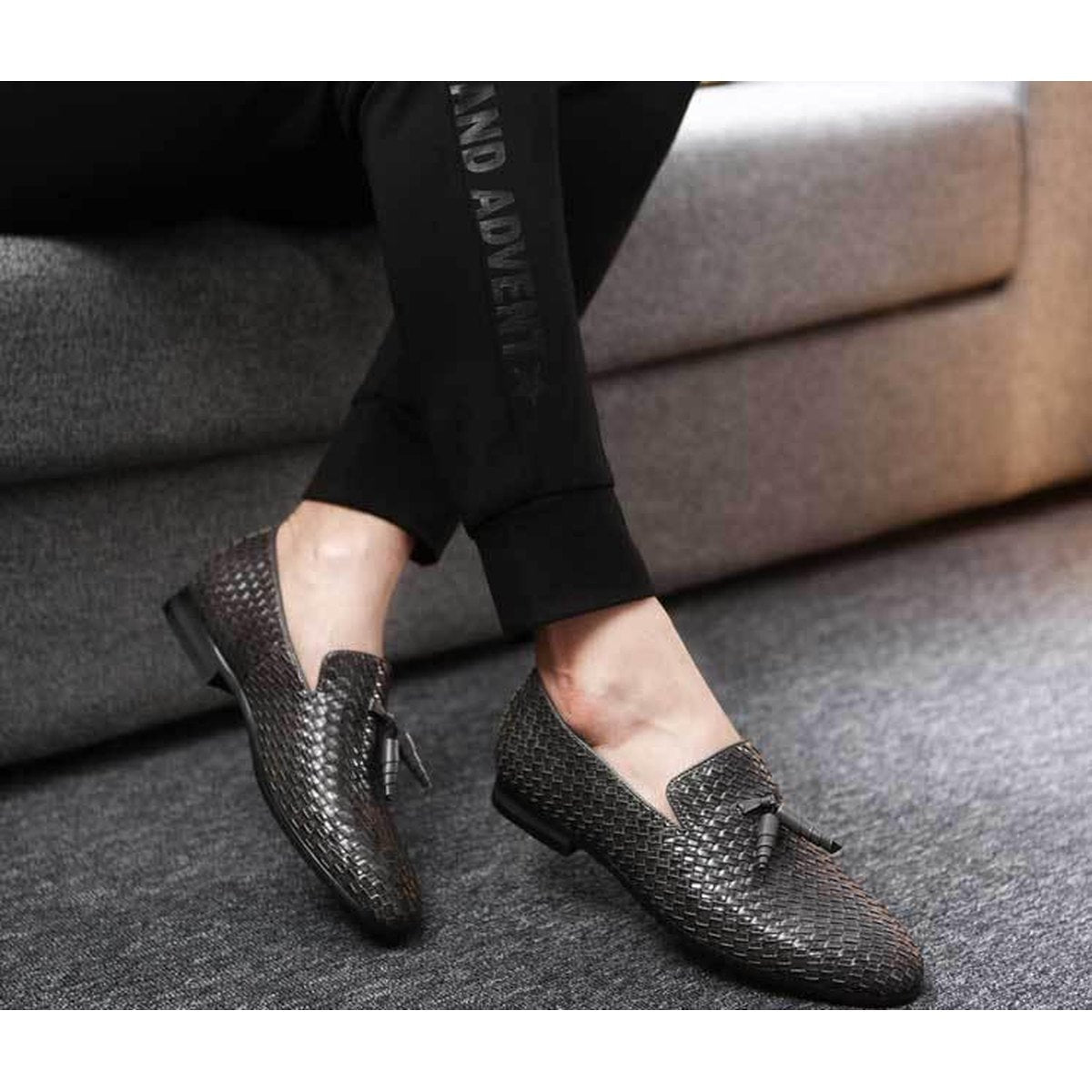 Men's Woven Loafers