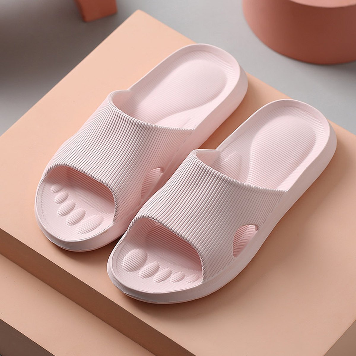 Men's Xiaobaiya Bathroom Slippers Massage Antibacterial Antiskid Japanese