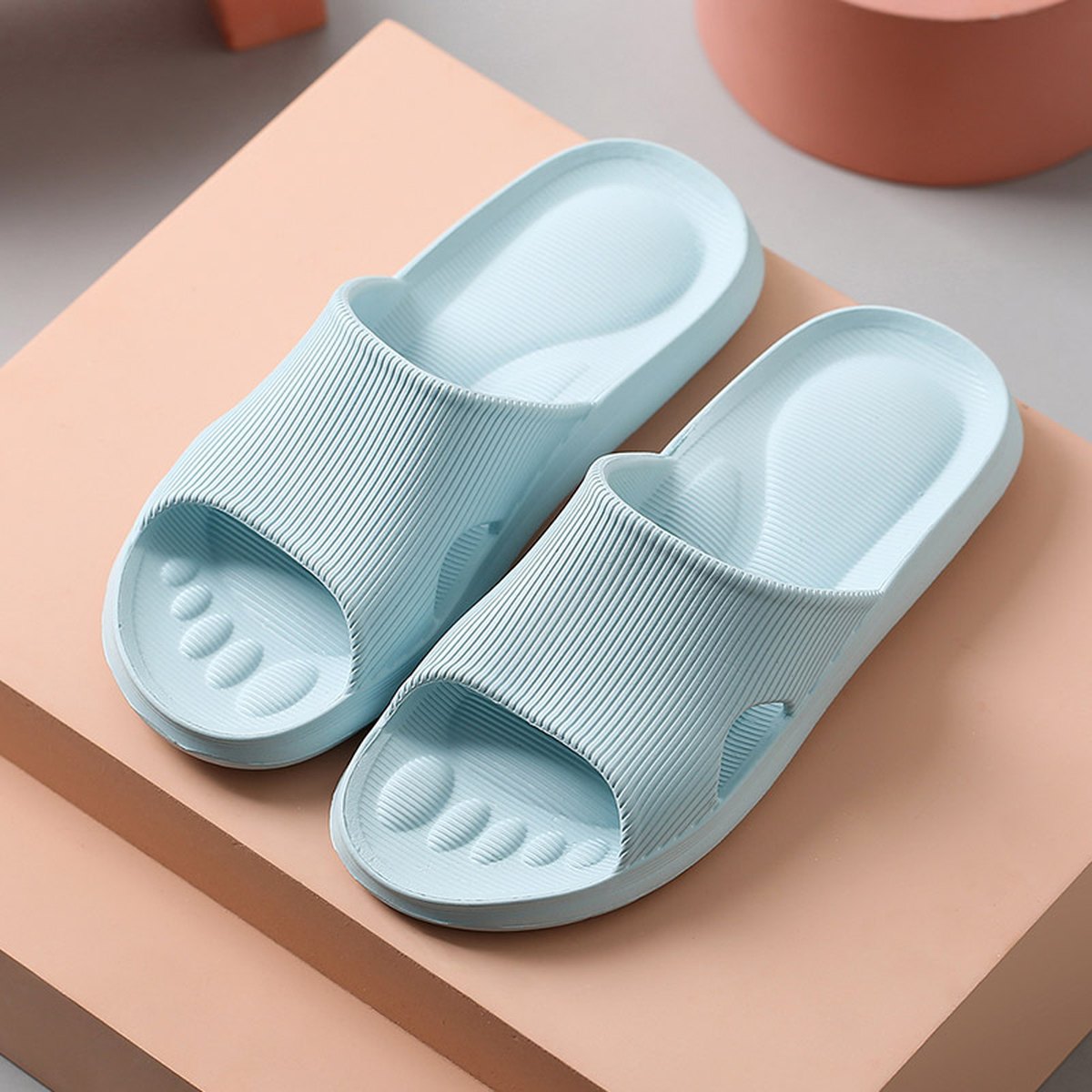 Men's Xiaobaiya Bathroom Slippers Massage Antibacterial Antiskid Japanese