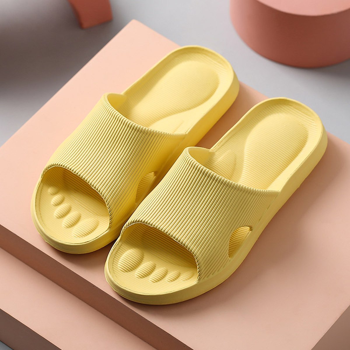 Men's Xiaobaiya Bathroom Slippers Massage Antibacterial Antiskid Japanese