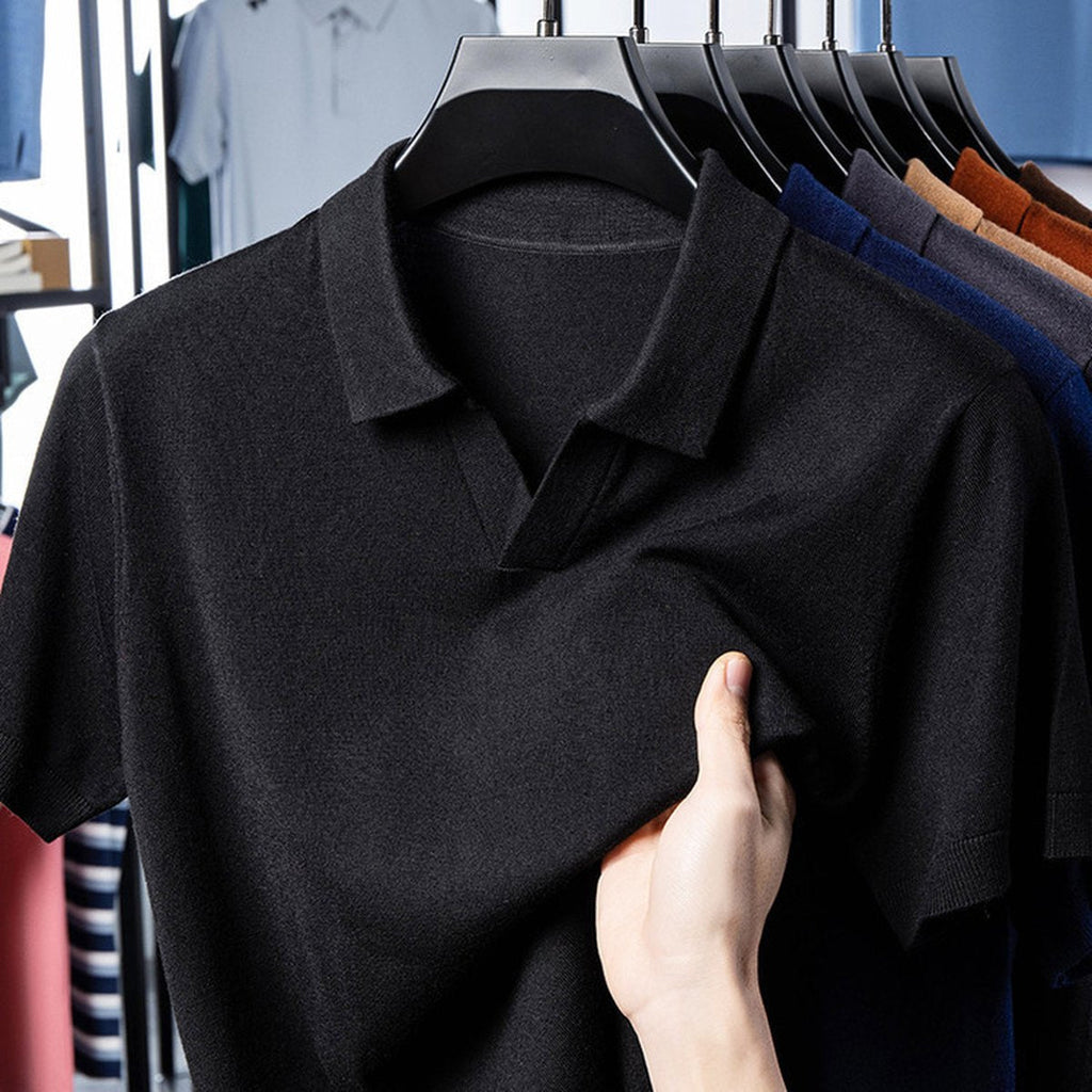 Men's Young Versatile Thin Sports Polo Shirt