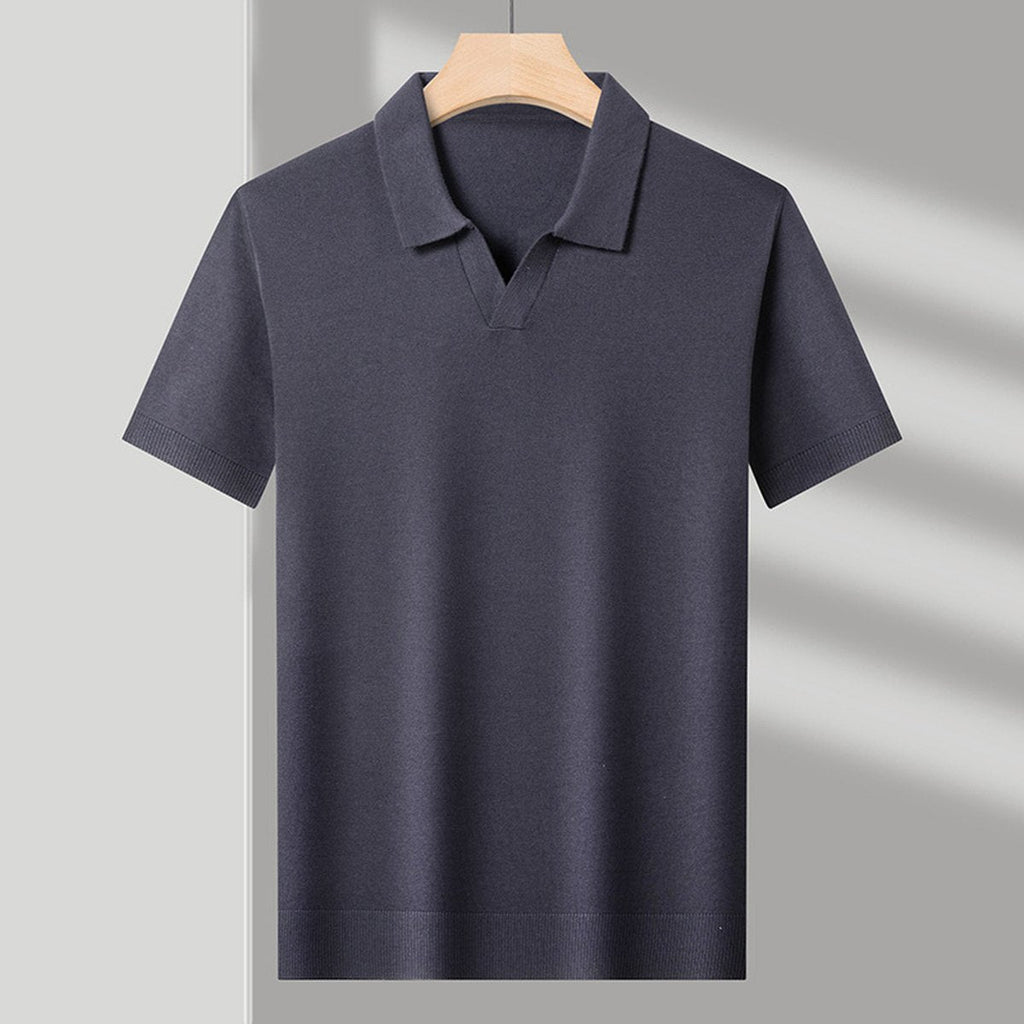 Men's Young Versatile Thin Sports Polo Shirt