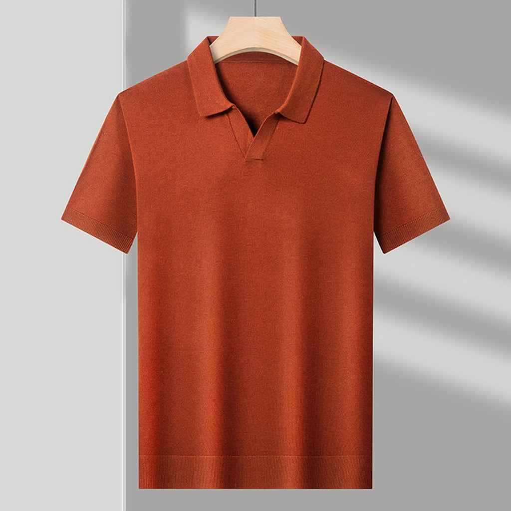 Men's Young Versatile Thin Sports Polo Shirt