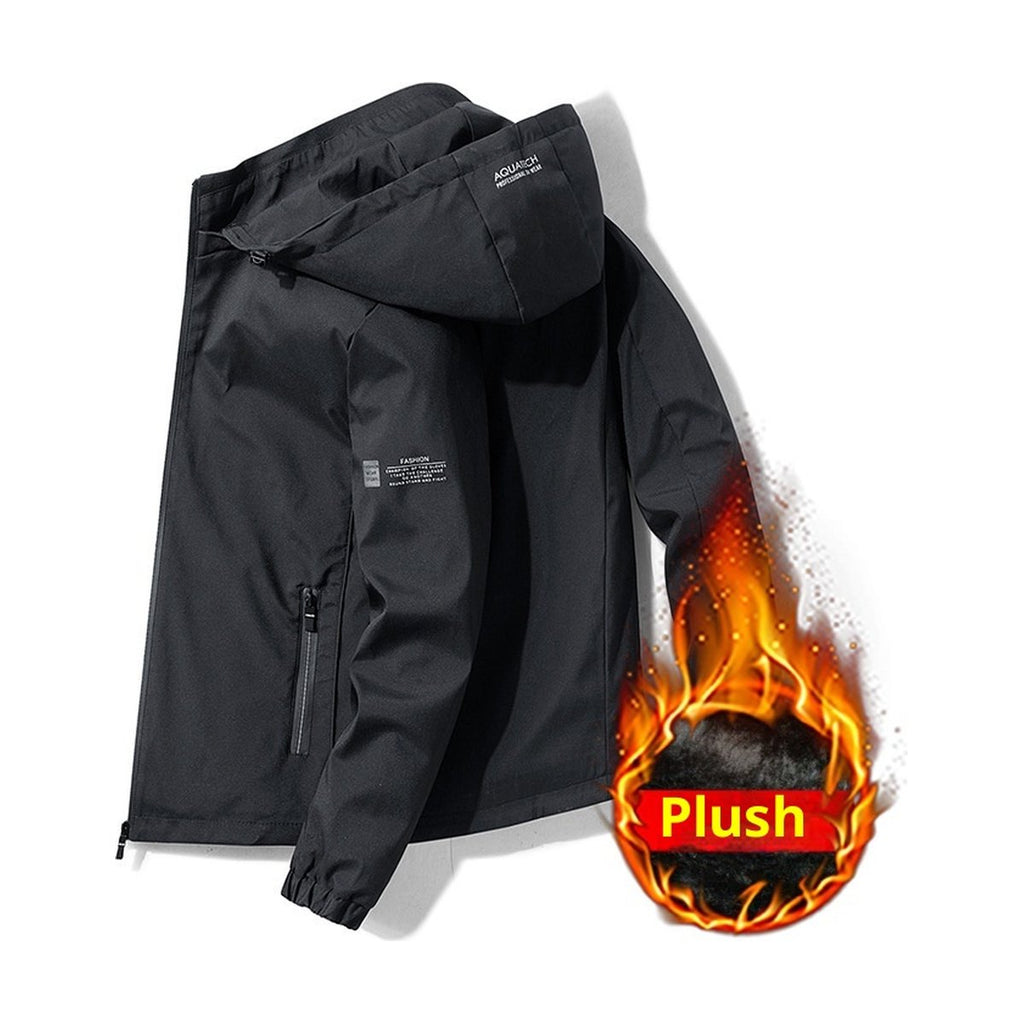 Men's Youth Handsome Fleece-lined Thick Jacket