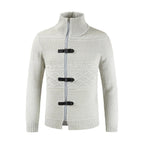 Men's Zipper Cardigan Sweater