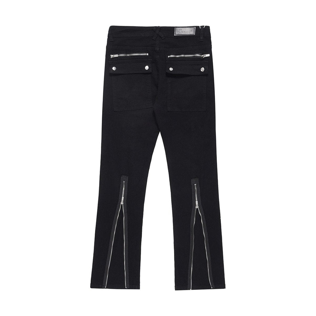 Men's Zipper Pocket Jeans