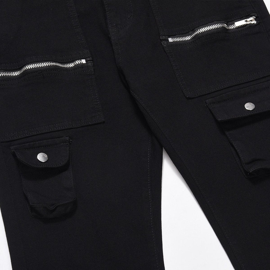 Men's Zipper Pocket Jeans