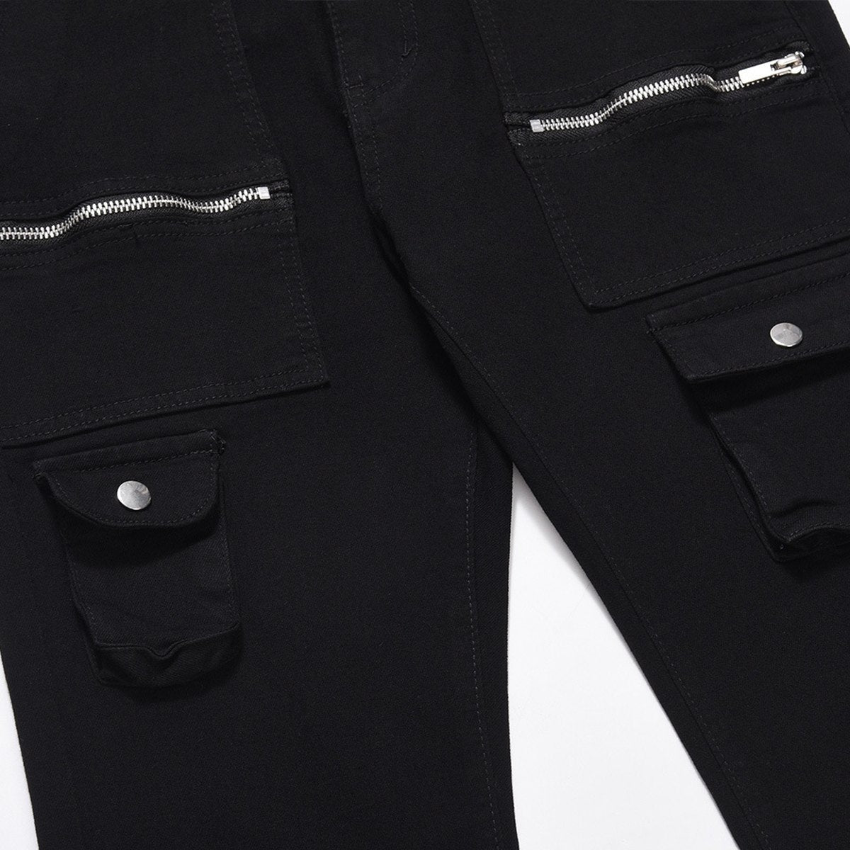 Men's Zipper Pocket Jeans