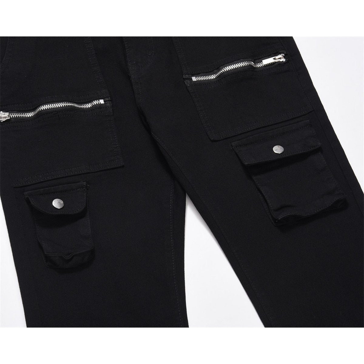 Men's Zipper Pocket Jeans
