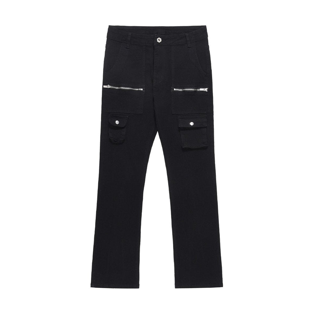 Men's Zipper Pocket Jeans