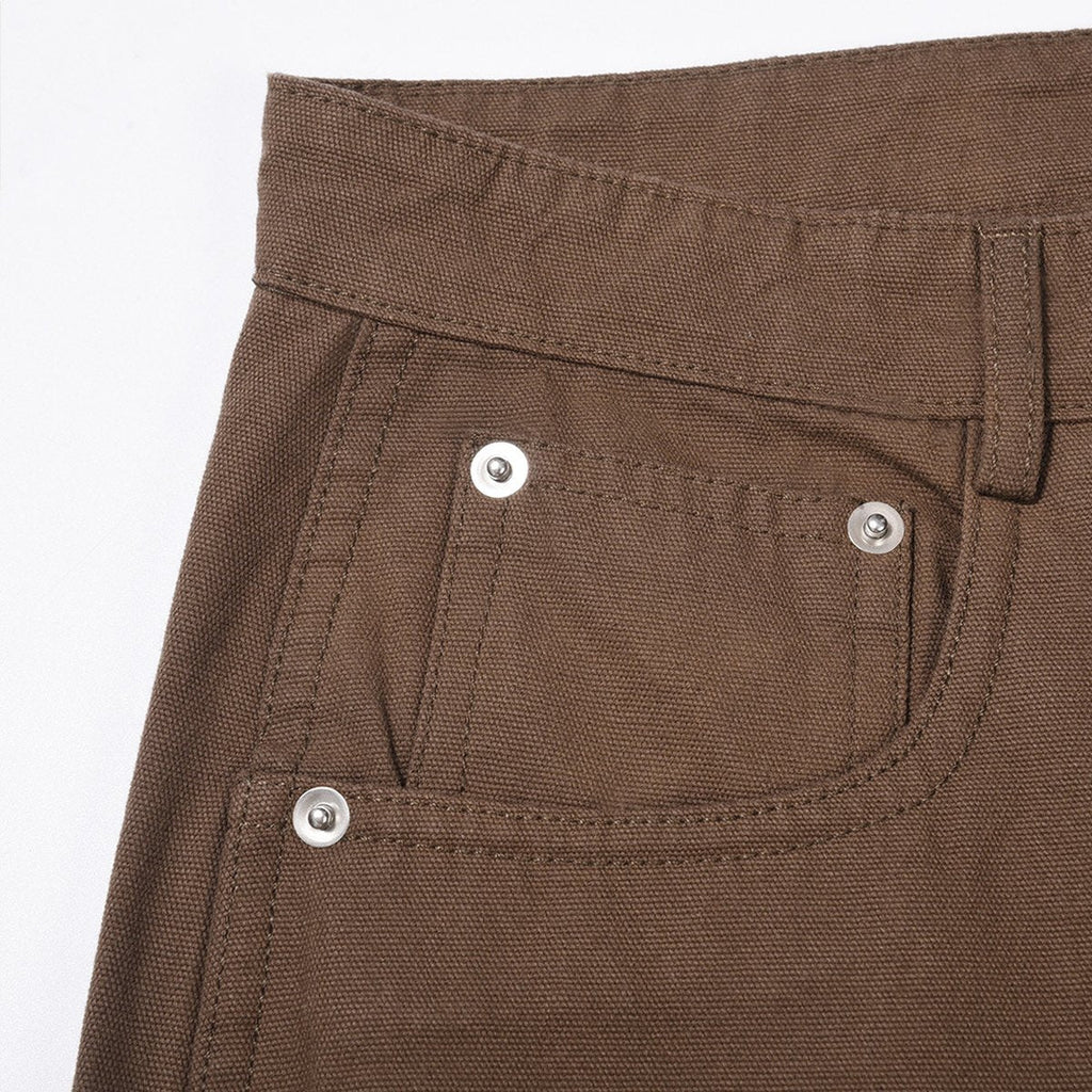Men's Zipper Split Casual Trousers