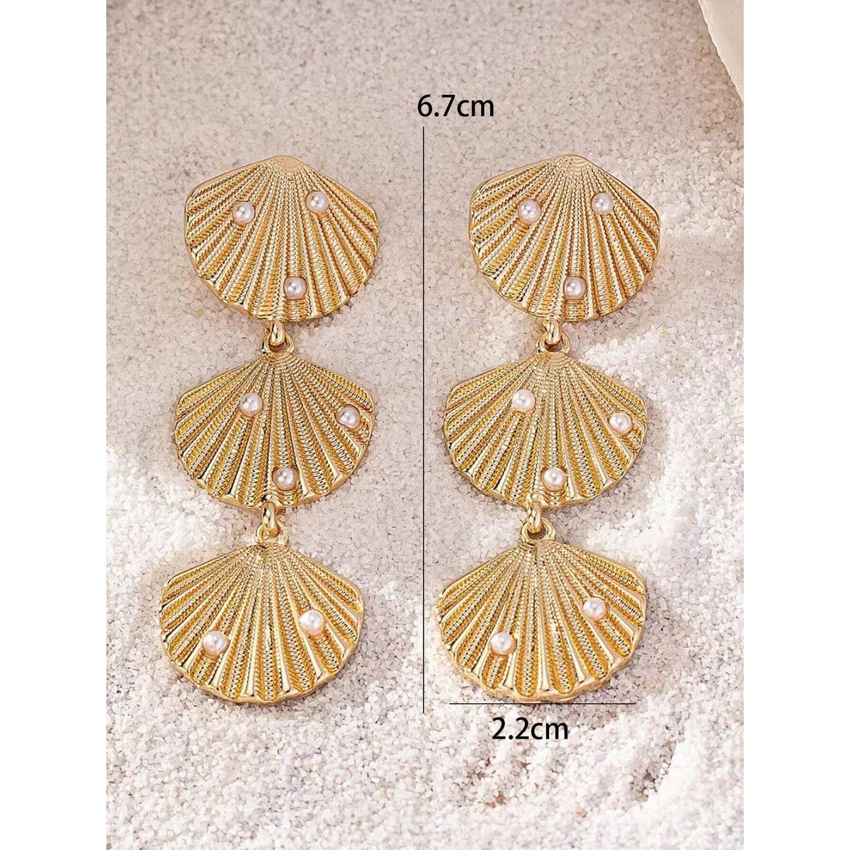 Metal Shell Artistic Minimalist Ear Cuff