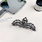 Metal Spider Large Shark Clip Ponytail Hair