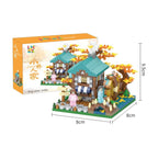 Micro-granular Building Blocks DIY Scenic Toys