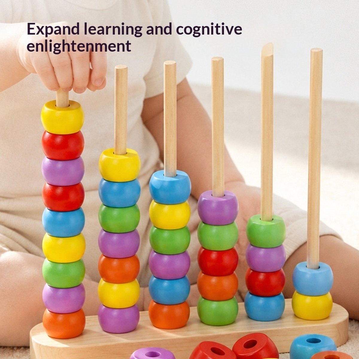 Mind-training Educational Toy Stacking Game