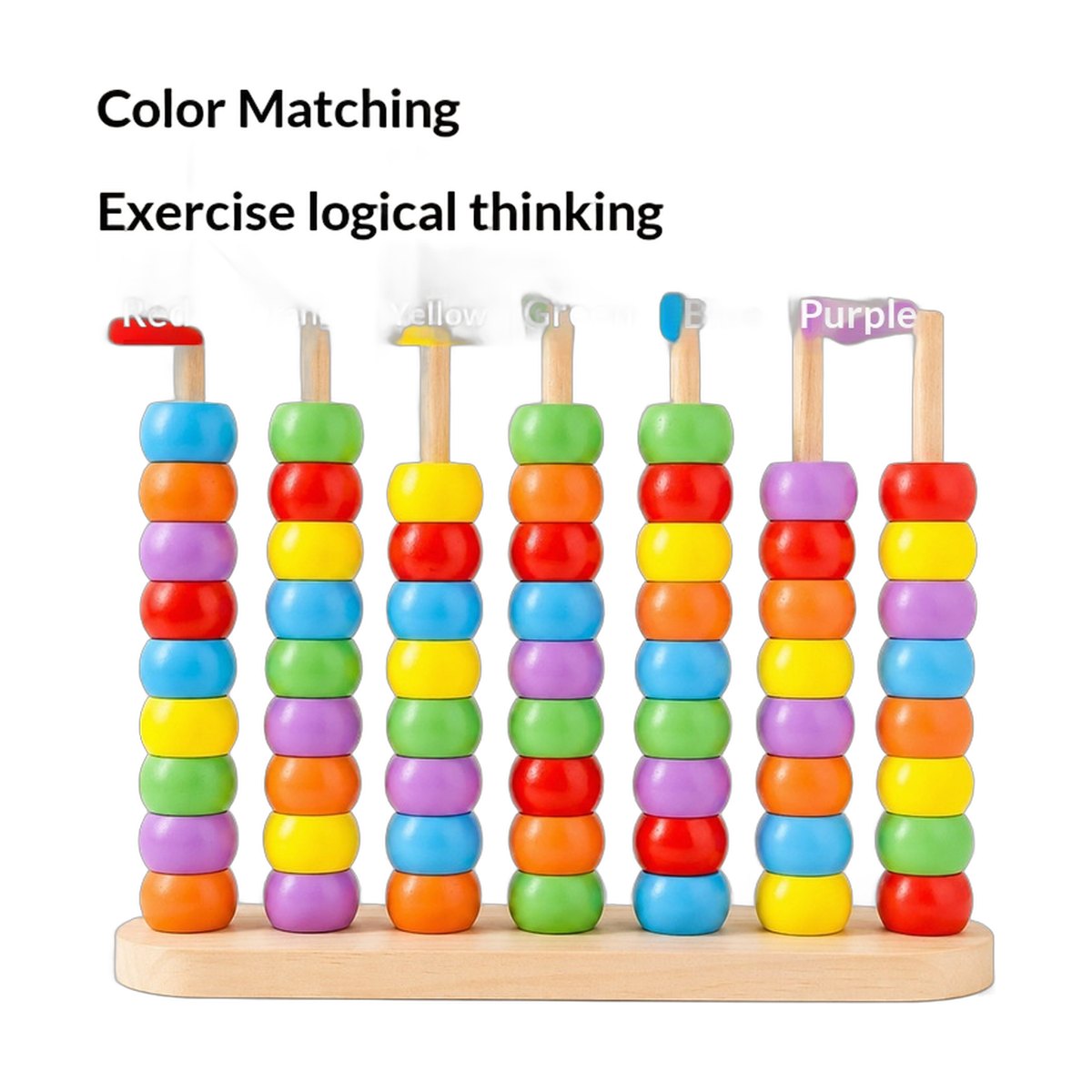 Mind-training Educational Toy Stacking Game