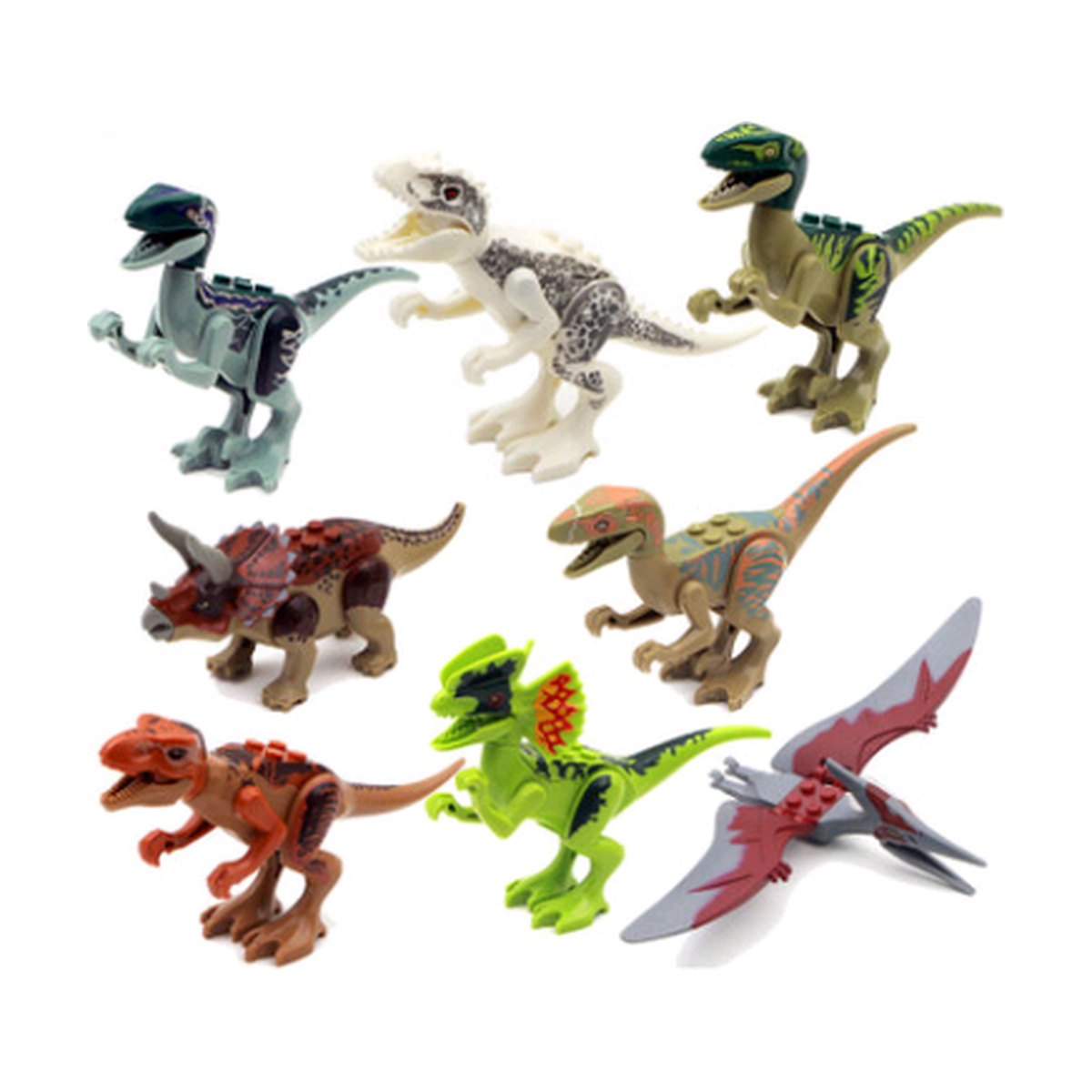 Mini Dinosaur Building Figures