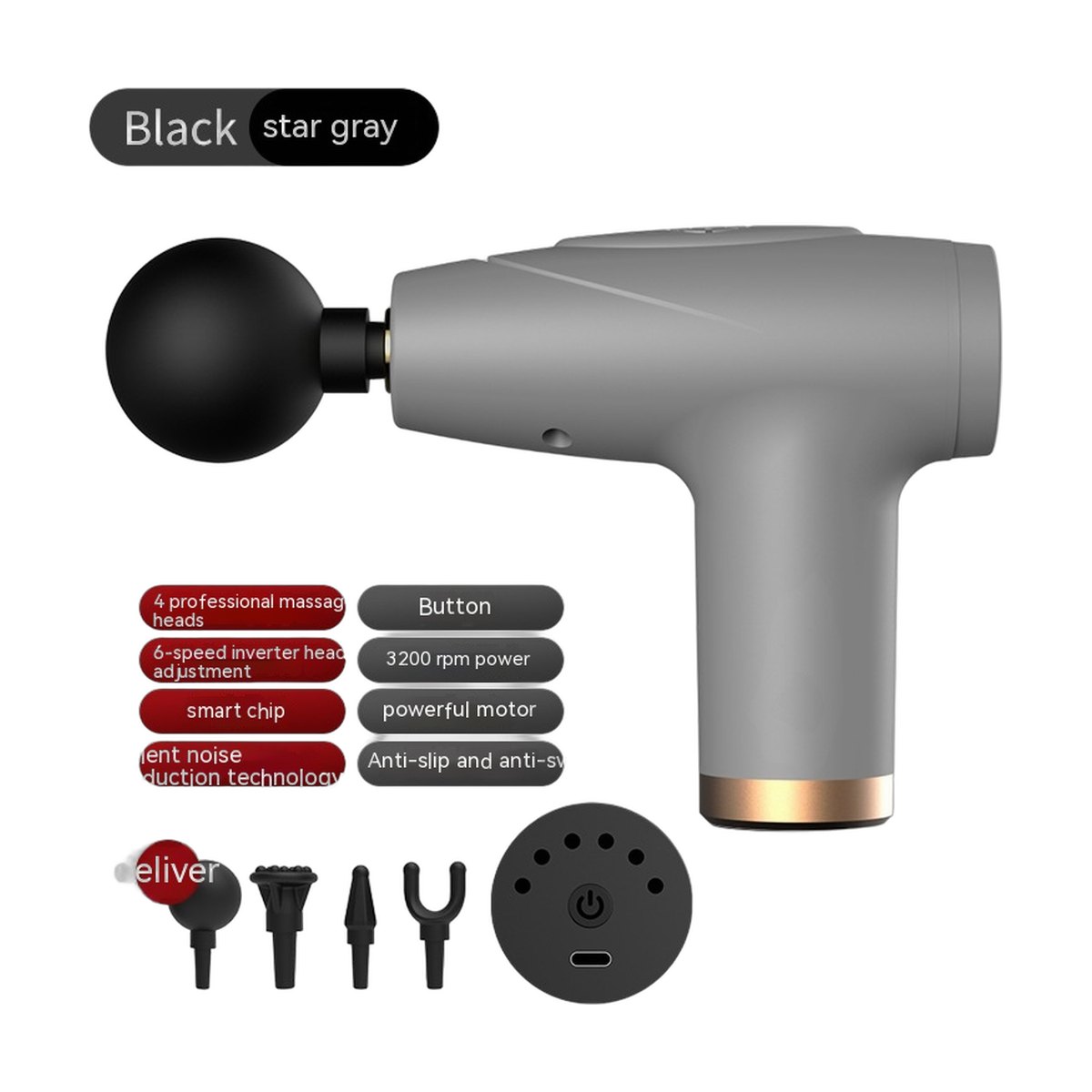 Mini Type-C Massage Gun