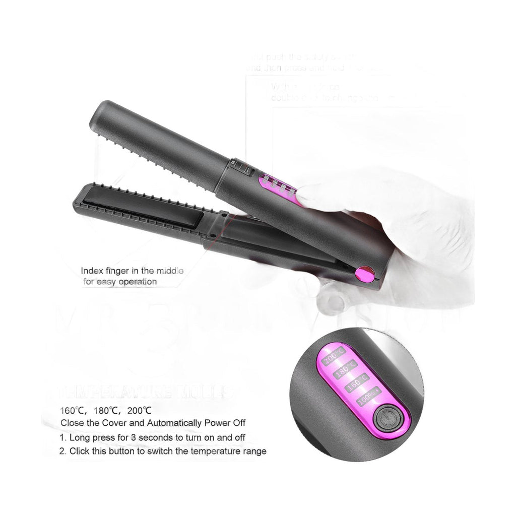 Mini Wireless Travel Straightener
