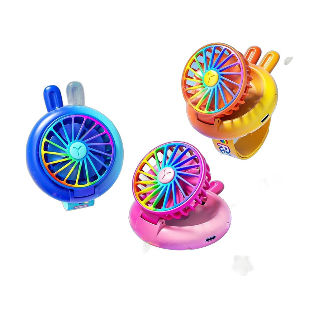 Mini Wrist Fan with Night Light