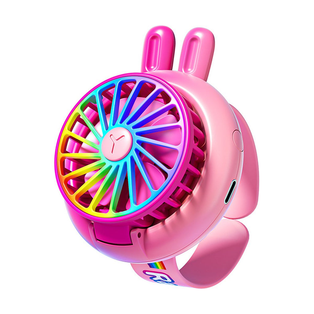 Mini Wrist Fan with Night Light