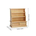 Miniature Dollhouse Furniture Scene Cabinet