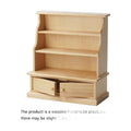 Miniature Dollhouse Furniture Scene Cabinet