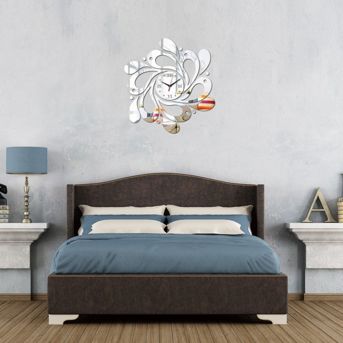 Mirror Wall Clock