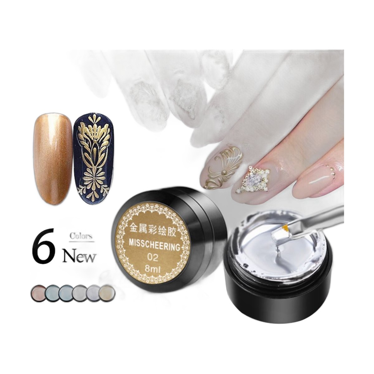 Mischeering Gel Polish – 6 Shades