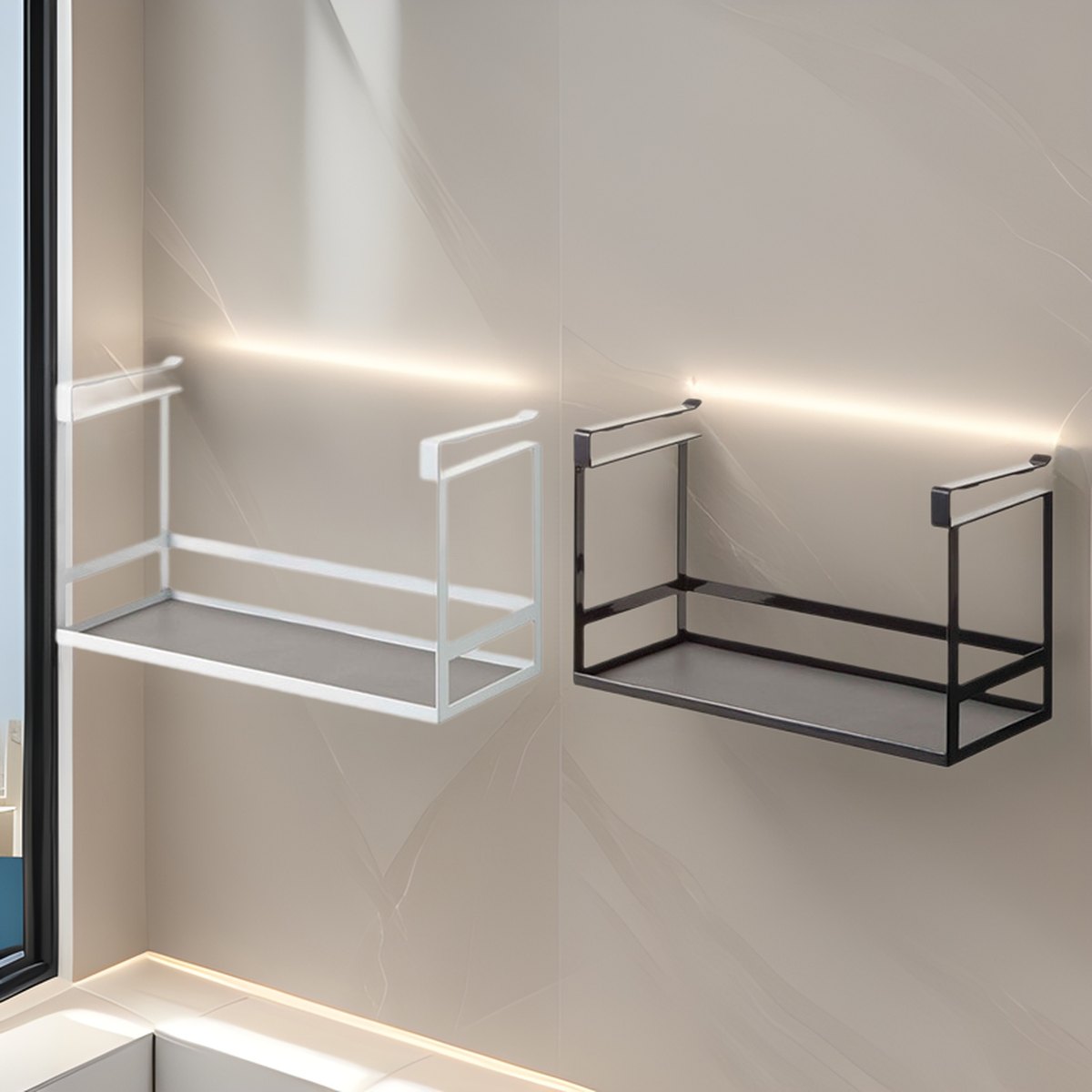 Modern Minimalist Kitchen Multi-functional Storage Basket
