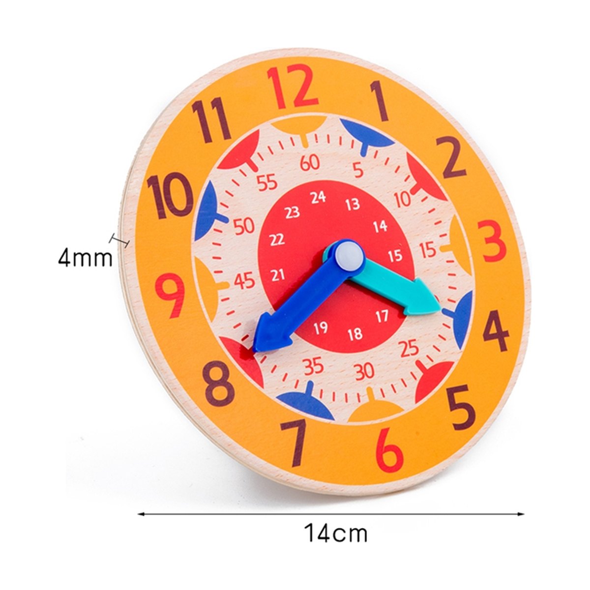 Montessori Wooden Clock