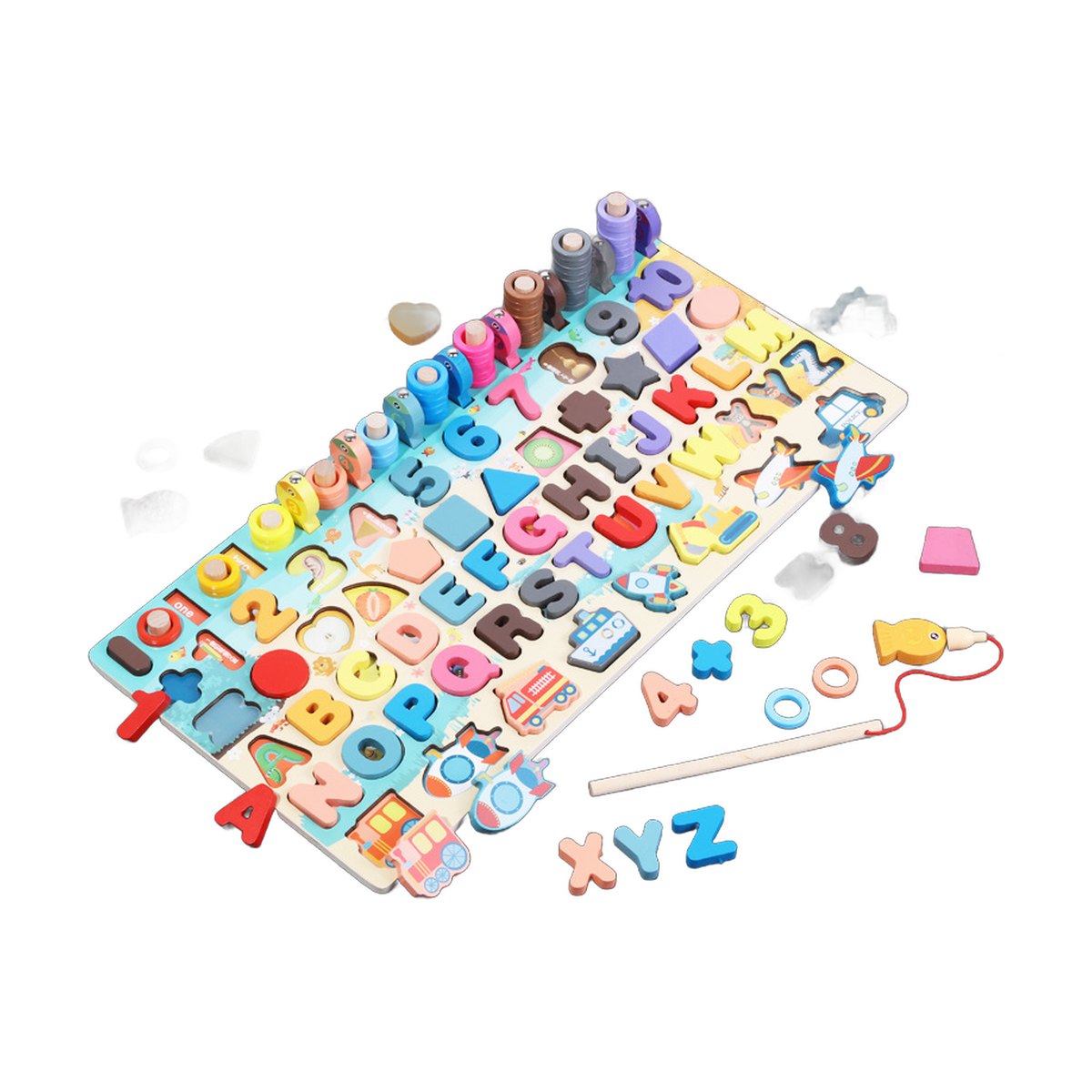 Montessori Wooden Learning Board