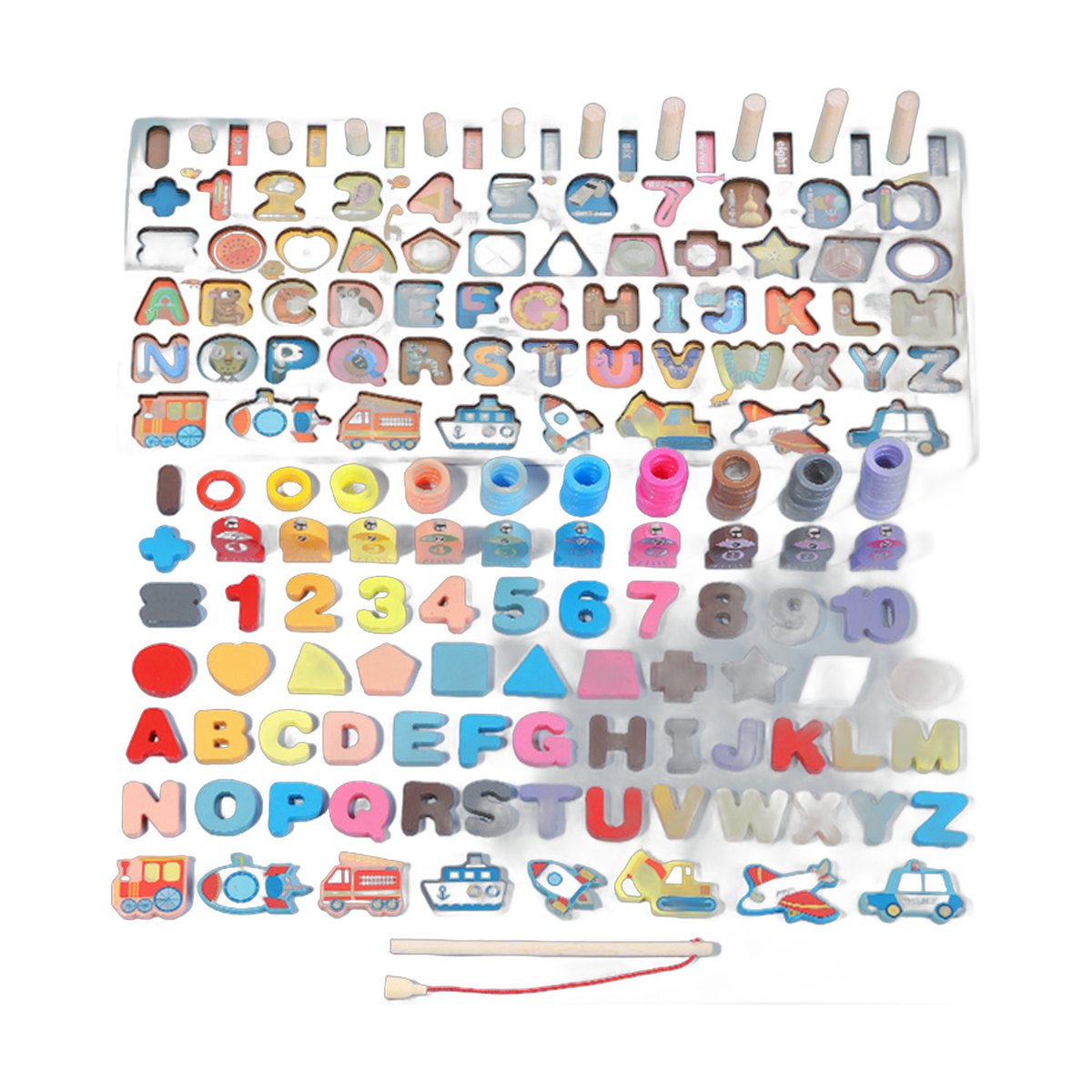 Montessori Wooden Learning Board