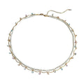 Moonstone Flowing Light Double Layered Versatile Necklace