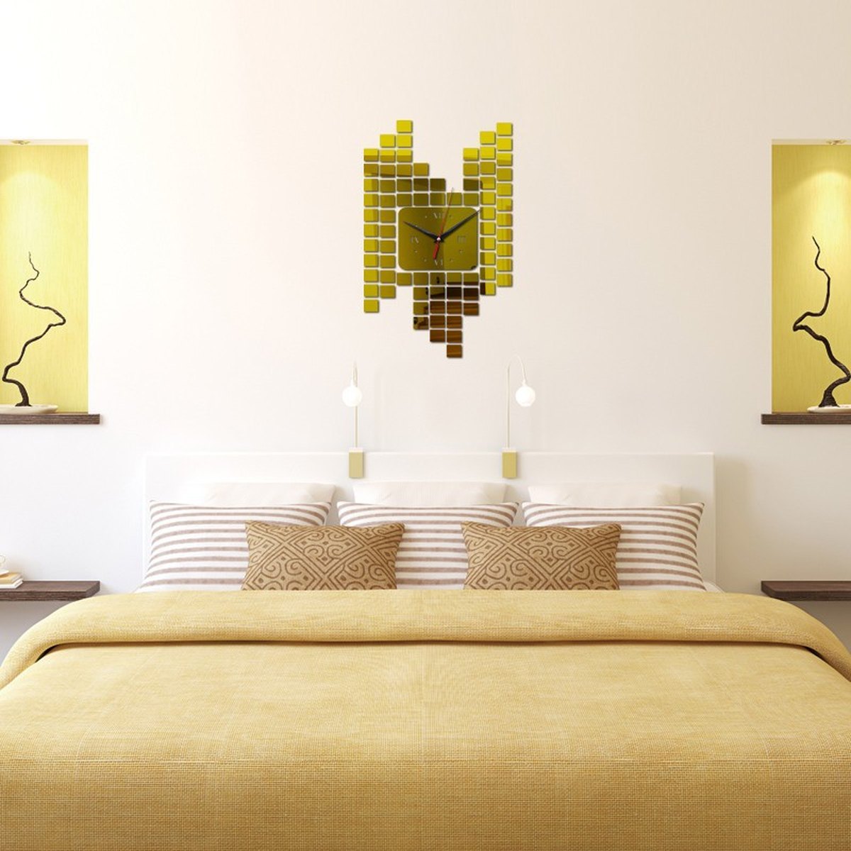 Mosaic Wall Clock