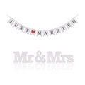 Mr & Mrs Letter Signs Wedding Table