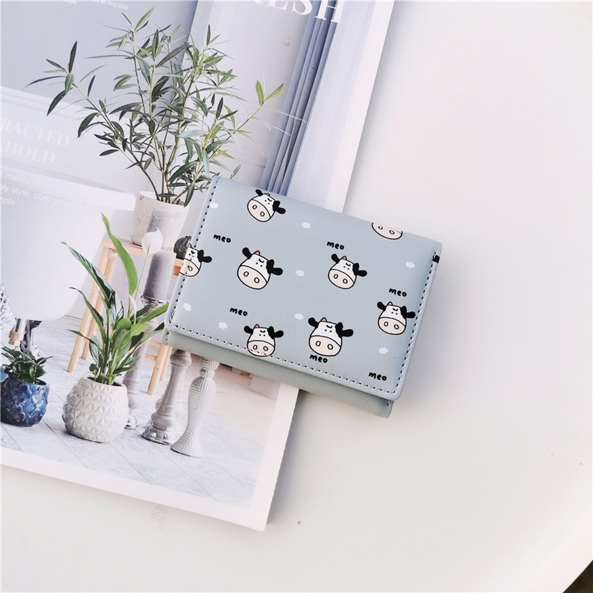 Multi- Card Pocket Small Wallet Short Mini