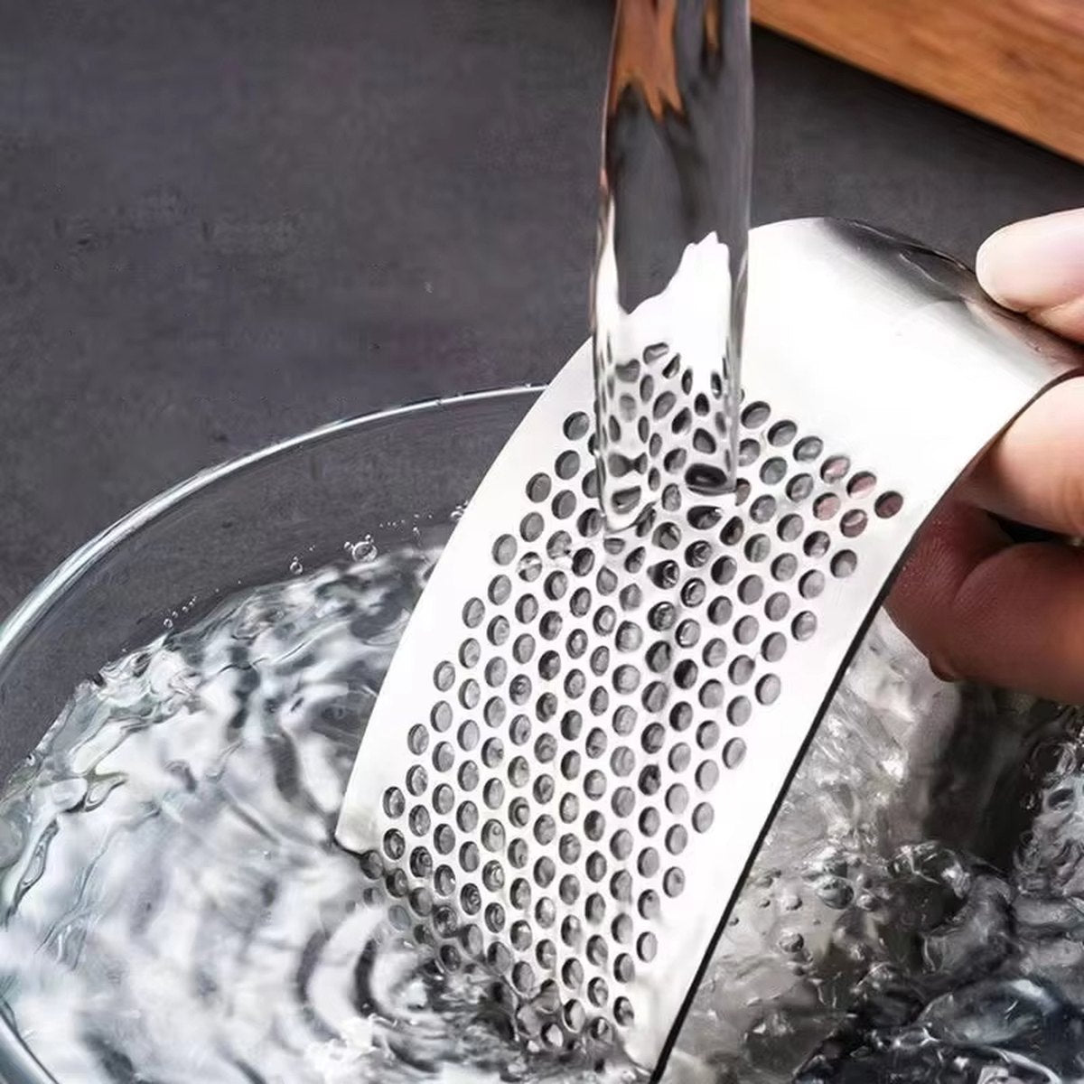 Multi-function Manual Garlic Press Stainless Steel Presse