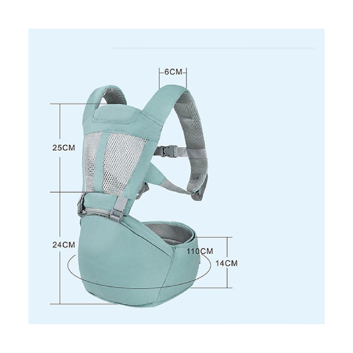 Multi-functional Baby Carrier Front Holding Lightweight