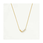 Multi-layered Heart-shaped Diamond Layered Necklace