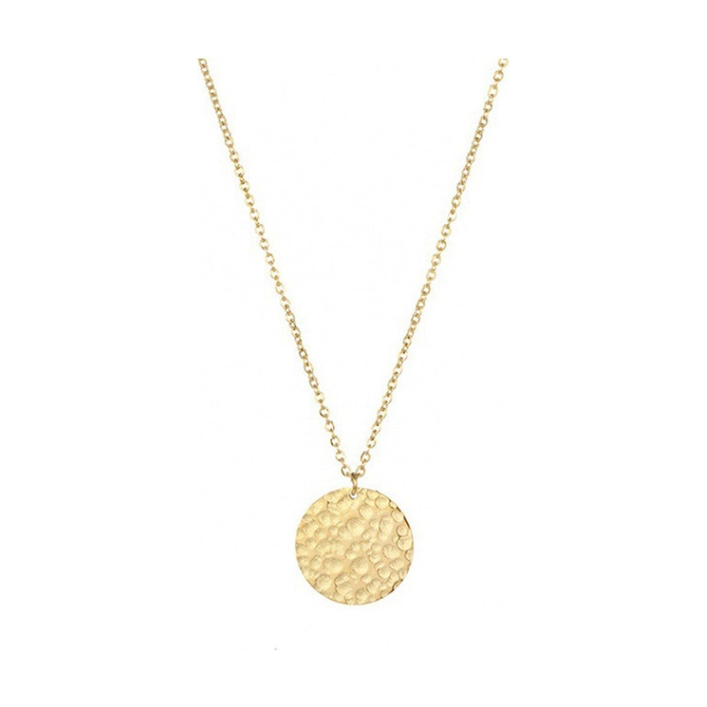 Multi Layered Metal Pearl Necklace