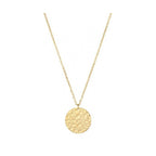 Multi Layered Metal Pearl Necklace