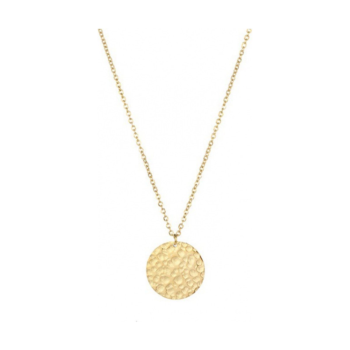 Multi Layered Metal Pearl Necklace