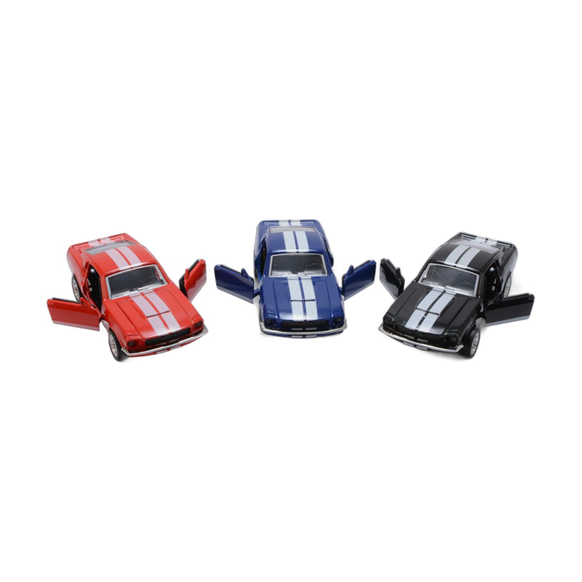Mustang Door Pull Back Alloy Car Toy