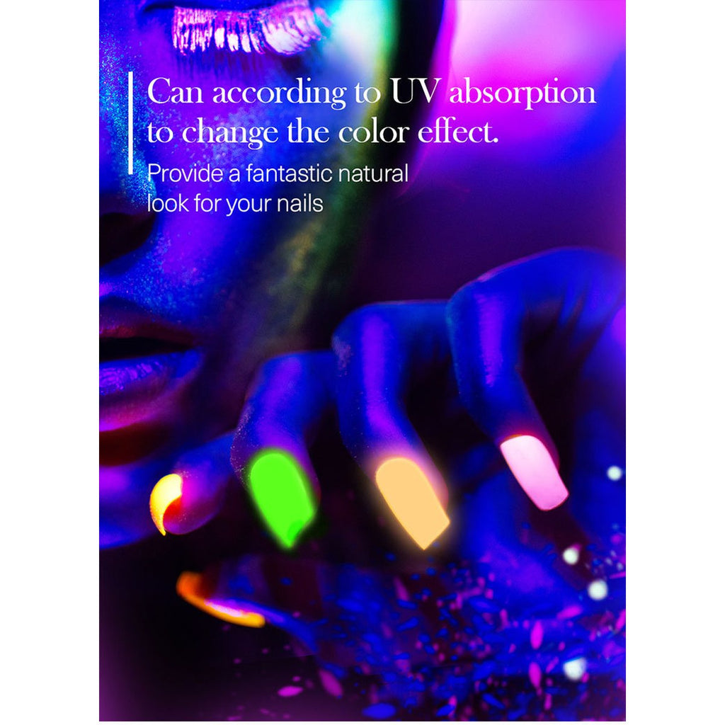 Nail Art Luminous Powder 12 Color Phosphor