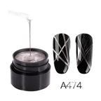 Nail Art Metal Brushed Glue Painting
