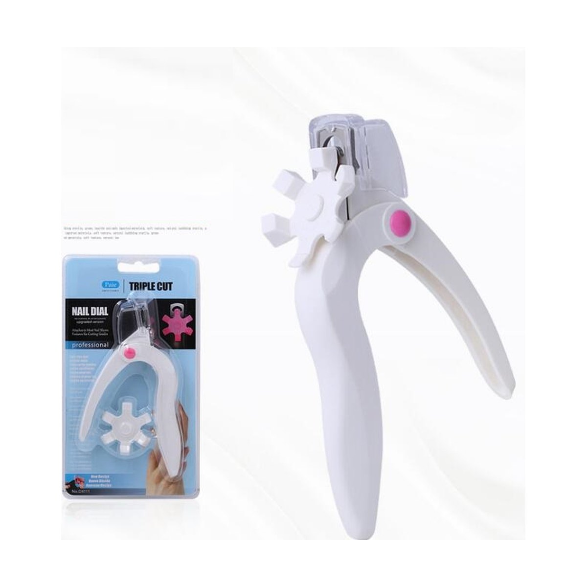 Nail Art Scissors False Tips Edge Cutter