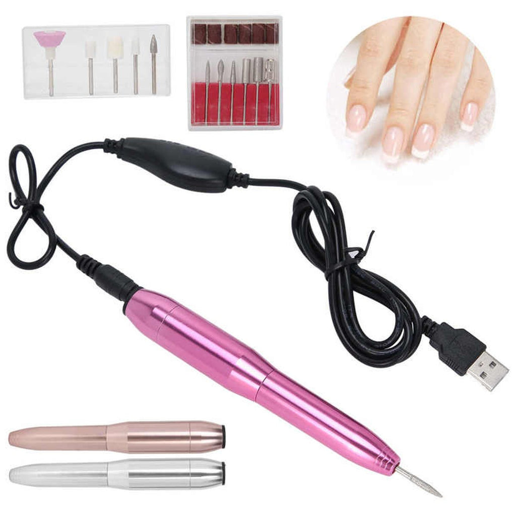 Nail Machine Manicure Tool Remover Set
